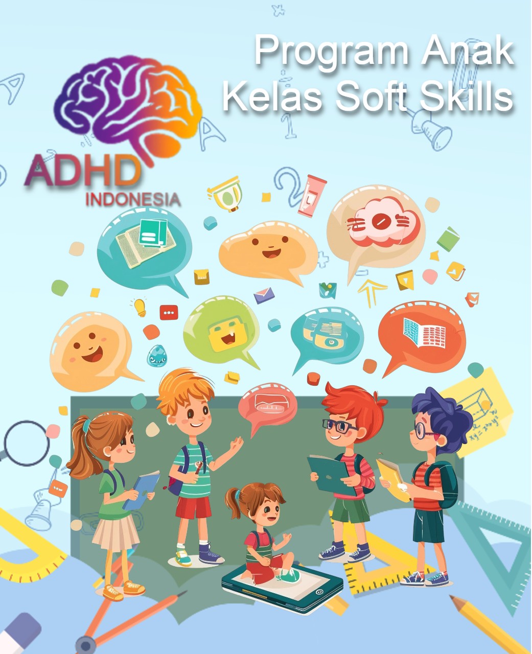 Program ADHD Indonesia Provinsi Maluku Kelas Soft Skills Anak ADHD