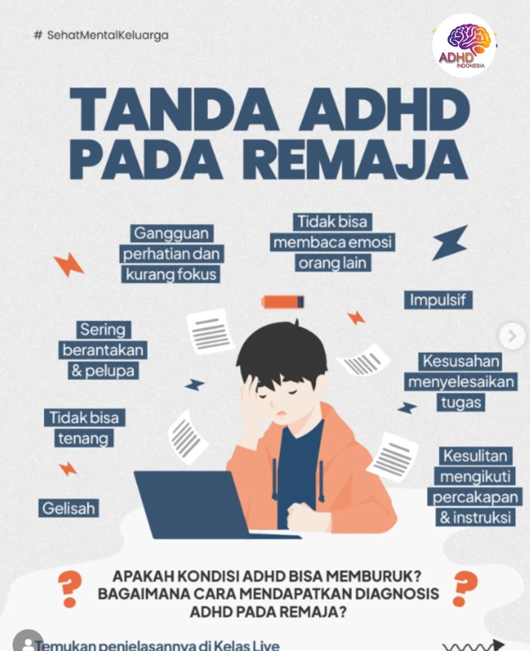 Screening ADHD Non-Diagnostik: Edukasi Awal bagi Orang Tua di Provinsi Maluku